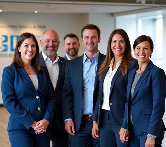 BMS Trifecta Supply Chain leadership team at Columbus Ohio headquarters